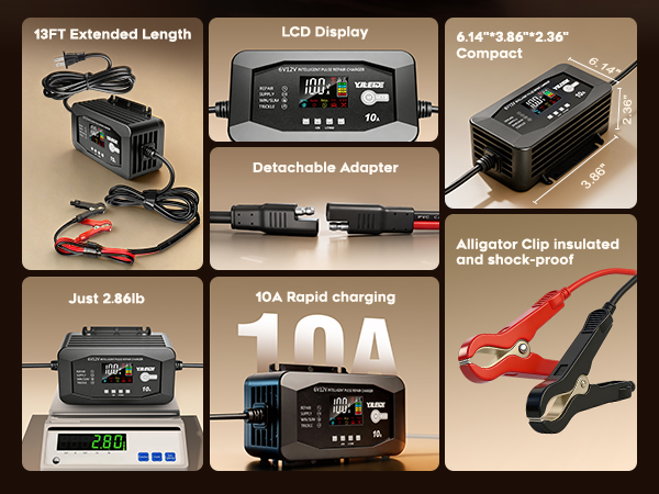 6V/12V Smart Battery Charger