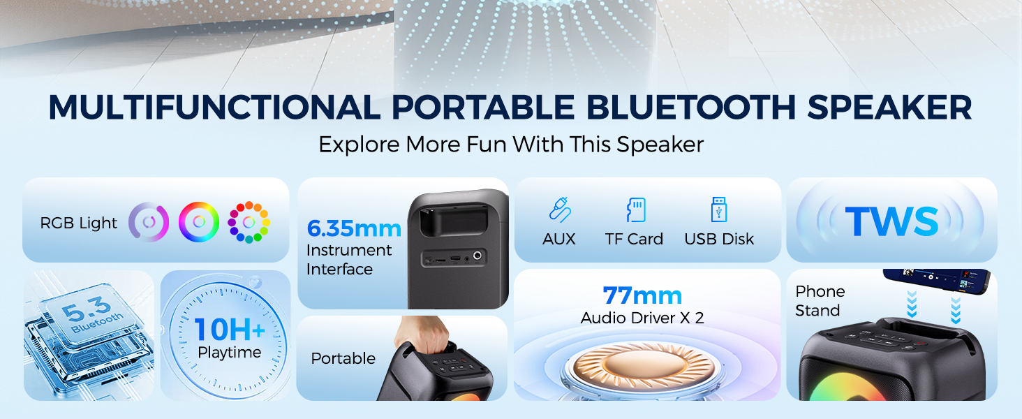 portable bluetooth speakers bluetooth speakers wireless wireless speakers with bluetooth gym speaker