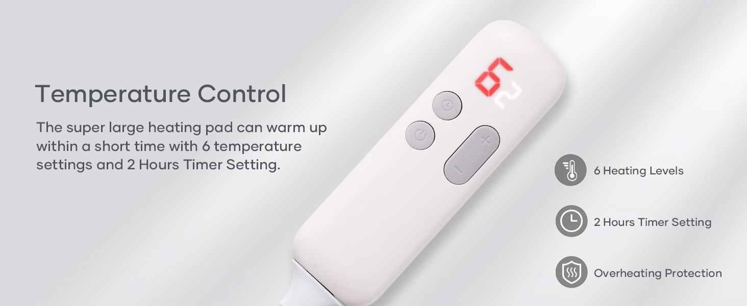 Large King Size Heating Pad