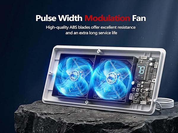 air vent booster fan