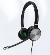 Yealink UH36 Professional Wired Headset - Telephone Headphones for Calls and Music, Noise Cancell...