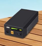 Talentcell 12/9/5V Lithium ion Battery Pack, 122Wh Rechargeable 12V/11000mAh 9V/14500mAh 5V/26400...