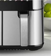 MIRASTON Dual Air Fryer, Upgraded Large 10QT, Digital Touchscreen, Smart Sync Cook &amp;amp; Finish