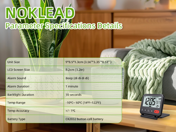 NOKLEAD parameter specifications details