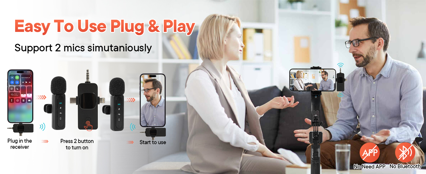 Vlogging Kit for iPhone/Android