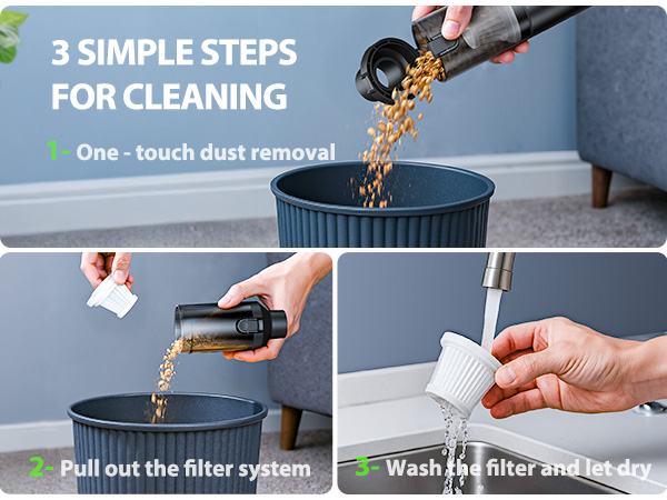 Car Vacuum Portable Cordless