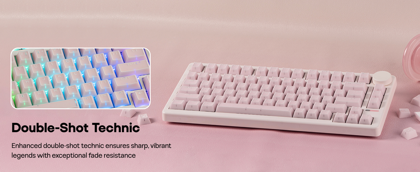 Creamy Jade PBT Keycaps