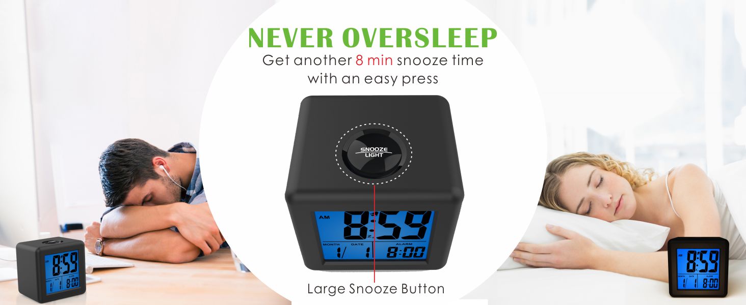 battery alarm clock