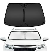 ARISMOTOR Windshield Sun Shade for Chevrolet Equinox 2018-2024, Custom Fit Foldable Front Window ...