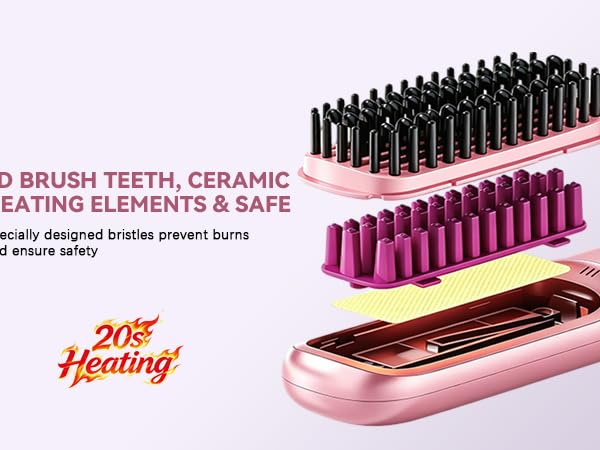 3D BRUSH TEETH, CERAMICHEATING ELEMENTS &amp;amp; SAFE