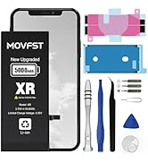 MOVFST Replacement Battery for iPhone XR,5000mAh Li-ion Polymer High Capacity Battery Fit for iPh...