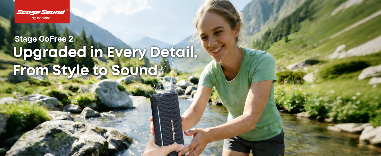 Stage GoFree 2 waterproof bluetooth speaker