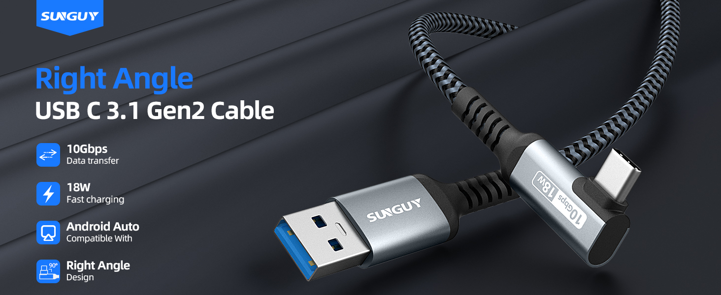 right anlge usb c
