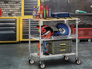 rolling kitchen cart