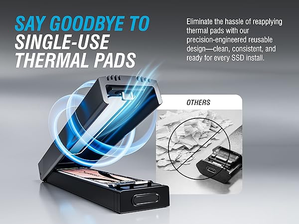 SAY GOODBYE TO SINGLE-USE THERMAL PADS