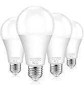Dusk to Dawn Light Bulbs Outdoor 100 Watt Equivalent, 11W Automatic On/Off Sensor Light Bulb Dayl...