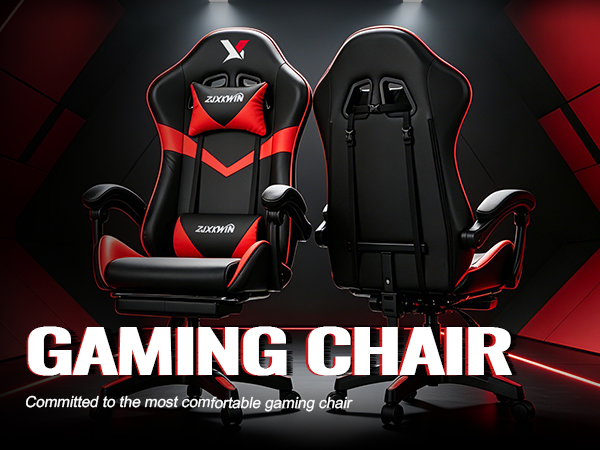 red gaming chair