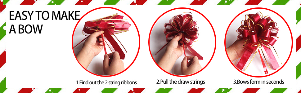 pull for wrapping bows