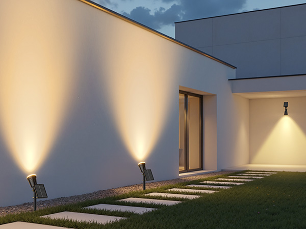 solar powered outdoor lights spot lights