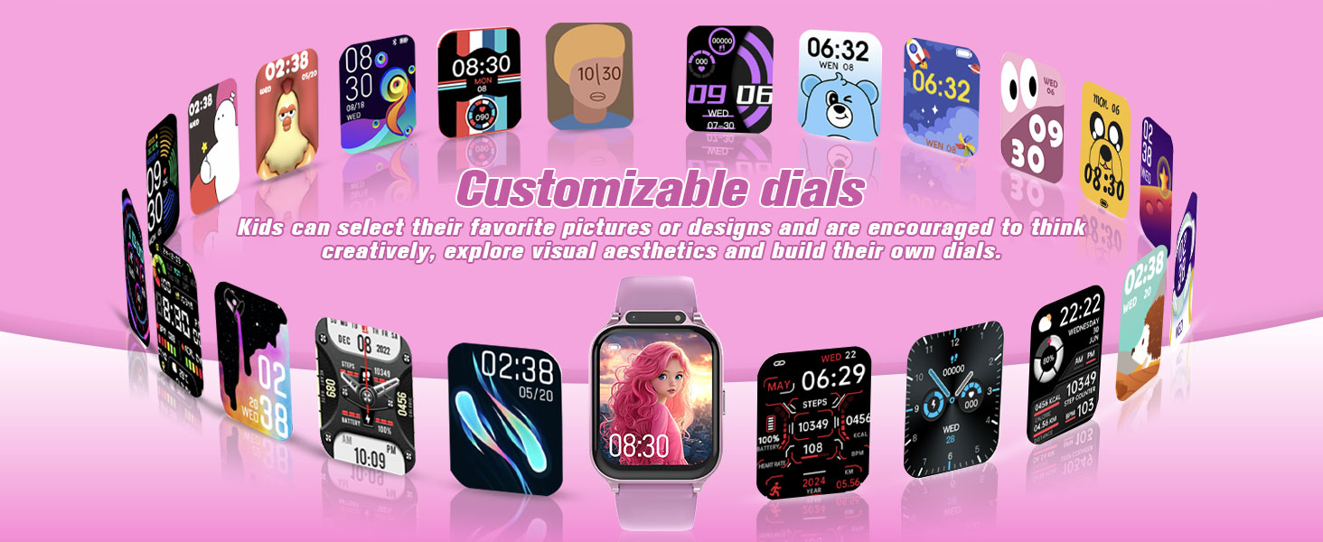 smart watch kids fitness tracker for kids watch for kids 6-8 smart watch for kids 8-12