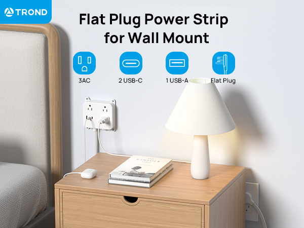 wall mount power strip