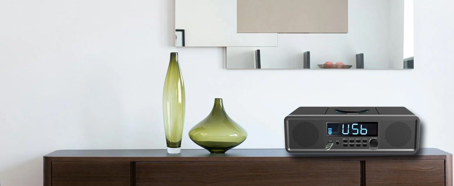 Retro CD Player USB Player for home