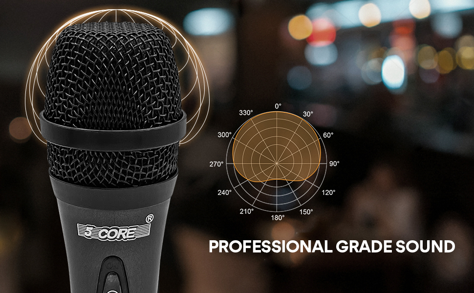 microphone for singing, wired microphone, dynamic microphone, mic, singing microphone