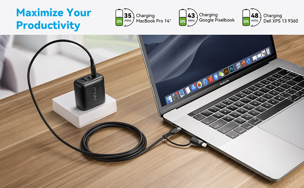 travel charging block charger blocks fast charge usb a and usb c charging block wall fast charger