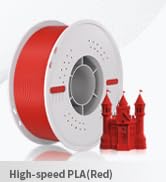 PLA Basic Filament,High Toughness&amp;High Speed 3D Printer Filament 1.75mm Dimensional Accuracy±0.03...