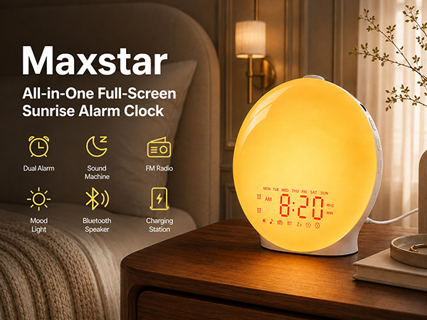 alarm clocks for bedrooms