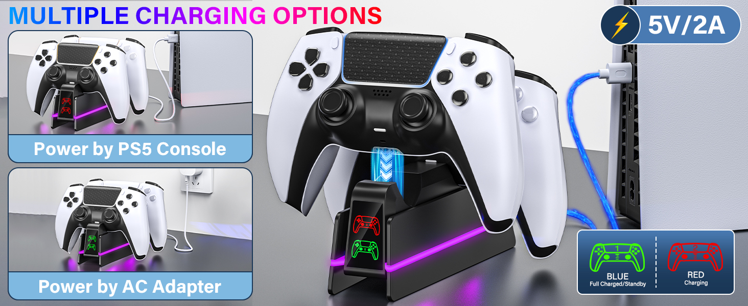 ps5 charger stand