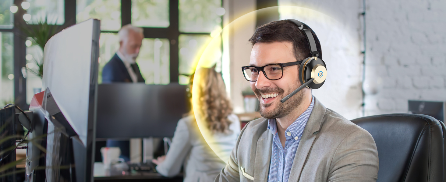 bluetooth headphones with microphone