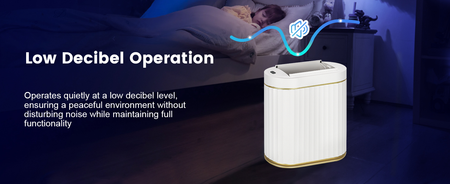 bathroom trash can with lid