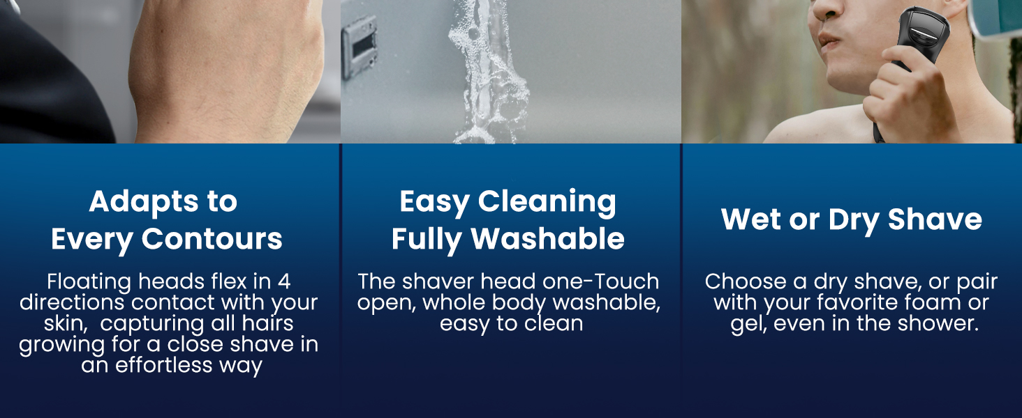 electric shaver for men face