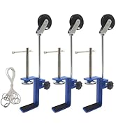Laboratory Bench Clamp, Reinforced Pulley Simple Structure Multipurpose Table Mount Clamp for Exp...