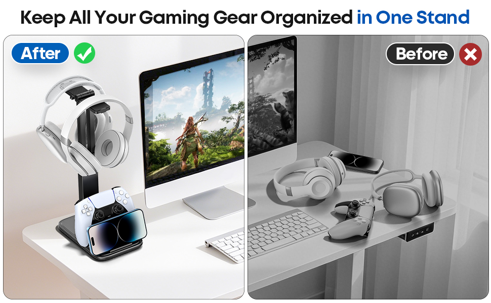 Gaming Controller and Headphone Stand