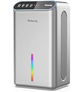 Dehumidifier for Basement (85 OZ, 800 sq ft) Quiet Dehumidifiers for Home, Auto Shut-Off, Sleep M...