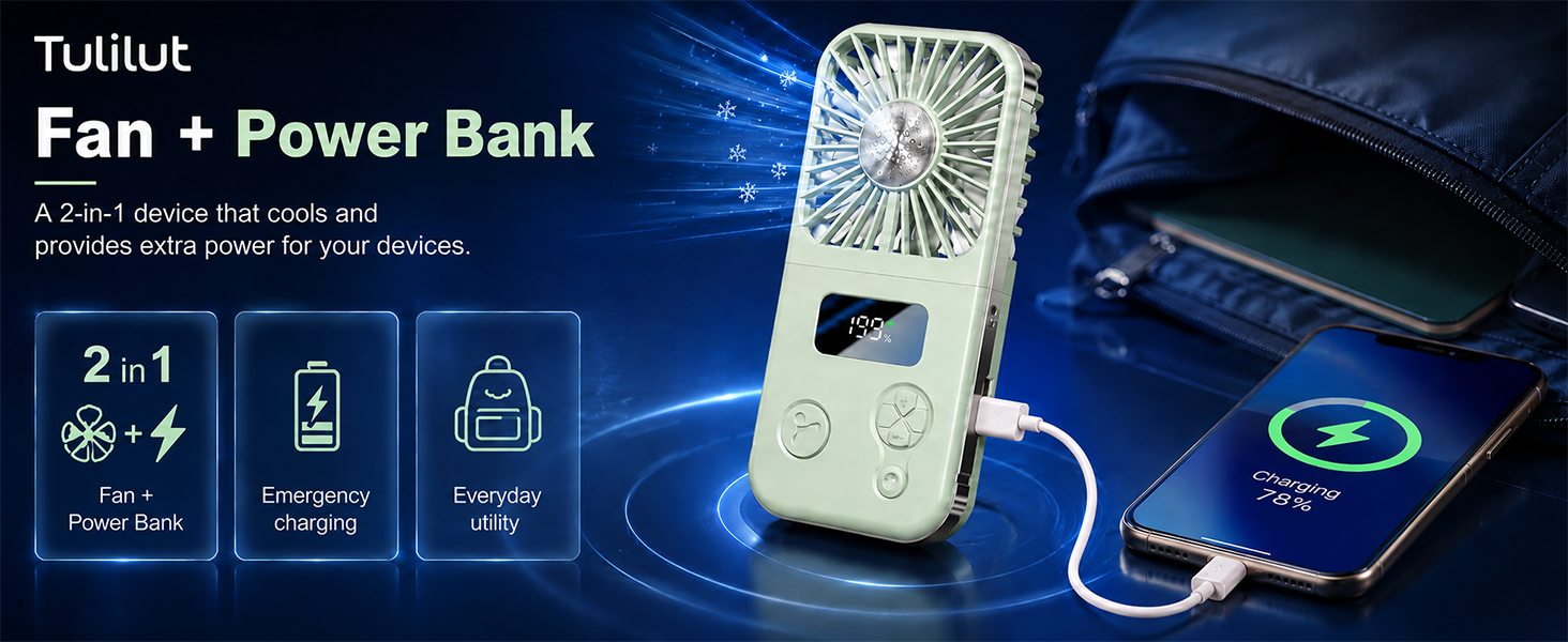 Portable Handheld Fan