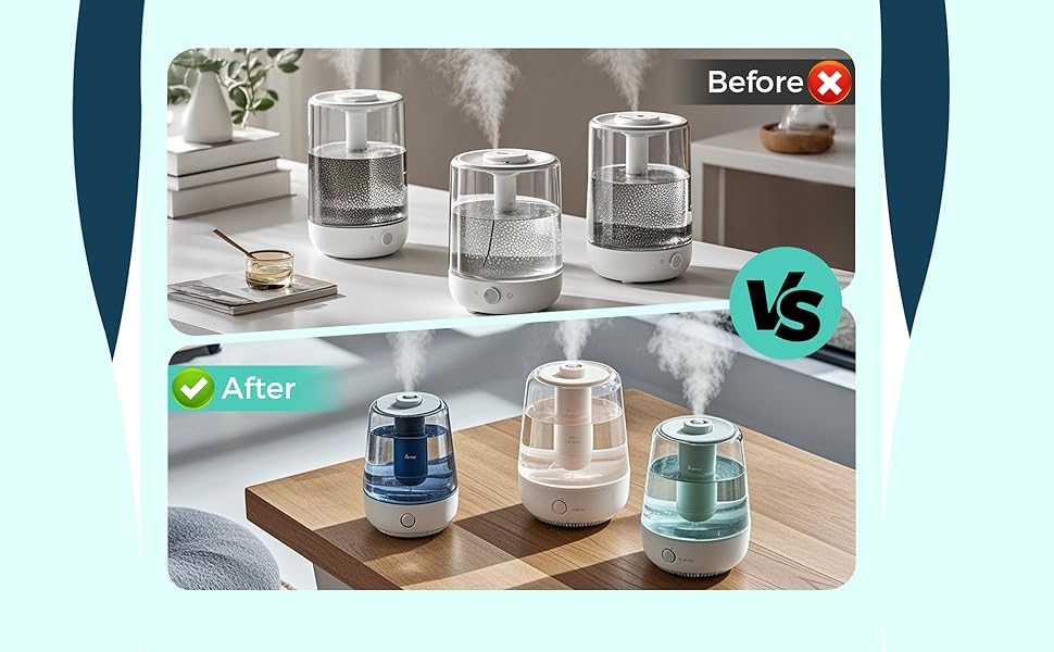 Humidifier Cleaner Brush Set