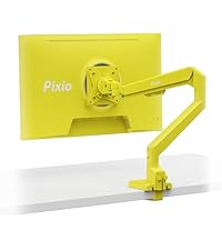 Pixio PX249 Wave Yellow 24 inch 240Hz Refresh Rate FHD 1080p Resolution Fast IPS Panel 1ms GTG Respo...