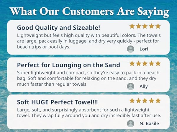Our customer testimonies