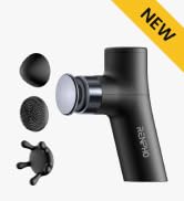 RENPHO Micro One Super Mini Massage Gun with 4 Speed Settings, Small Back Massager for Deep Tissu...