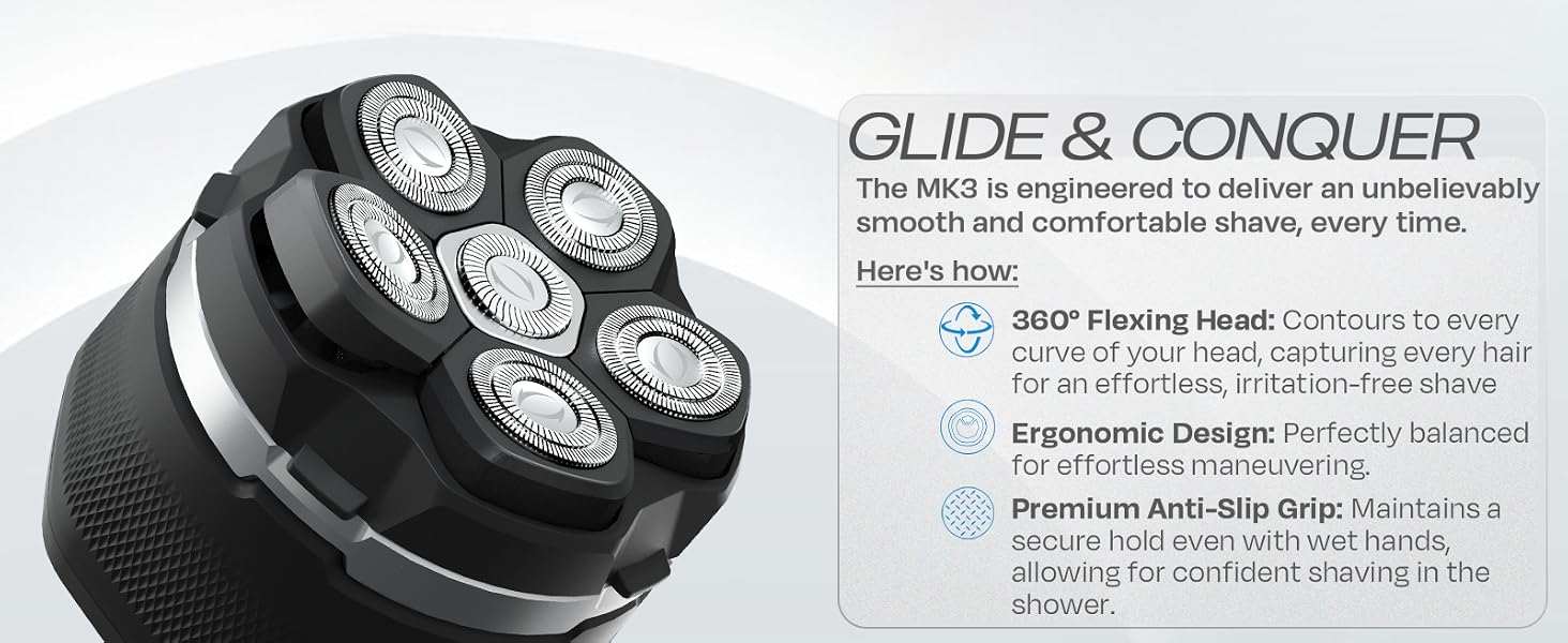 close shaver for men no nick trimmer head buzzer rotary shaver face shaver skull shaver for women