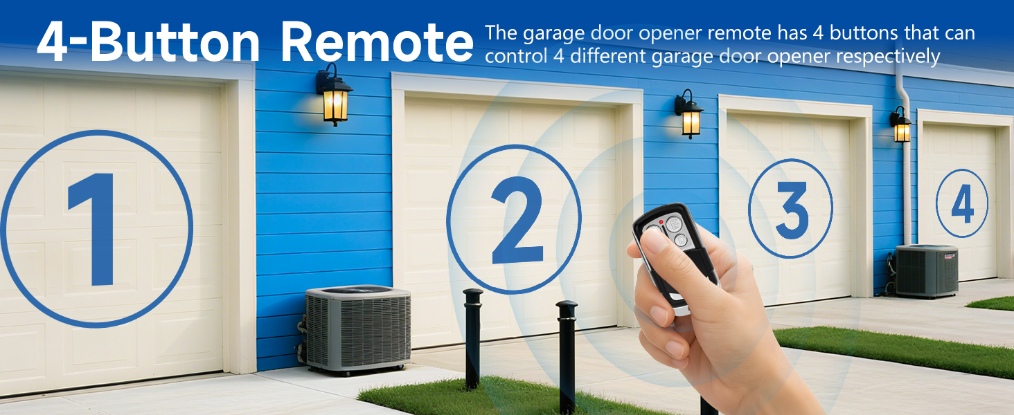 2 for LiftMaster Chamberlain Craftsman Universal Garage Door Opener Remote 893MAX 893LM