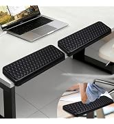 L-Shaped Desk Elbow Pad for Desk, 2-Piece Ergonomic Desk Edge Cushion, PU Leather Elbow Support P...