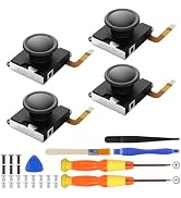 BRONAL TMR Hall Effect Joystick Replacement for JoyCon – 32 in 1 [No Drifting] Replacement Joysti...