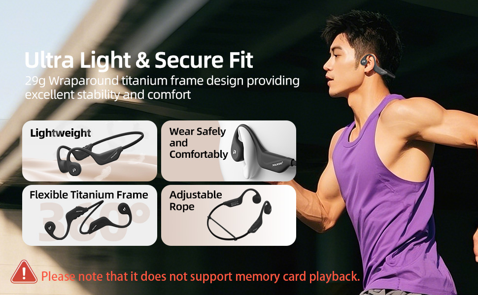 X1 bone conduction headphones