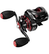 Jenseits Baitcaster Fishing Reel - 7.3:1 High-Speed, 7+1 Bearings Baitcasting Reel, 17.6LB Carbon...