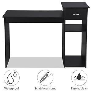 Black Computer Desk