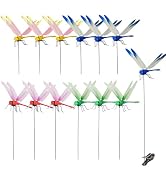 Kleeblatt Dragonfly Clip Bug Repellent 12pcs - DIY Dragon Fly Clips for Bugs Repellent, Hair Acce...